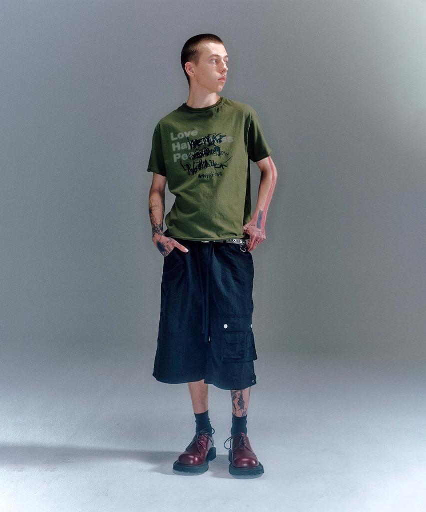 Beikeonteuakaibeu Erwin Cargo Bermuda Pants (2Color)