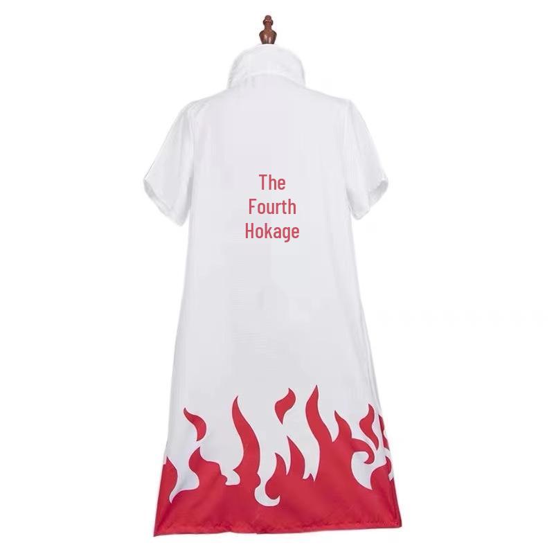 Plášť Akatsuki s červenými mraky - Uchiha Itachi, Sasuke & Čtvrtý Hokage Minato Cosplay Kostým