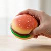 Hamburger Squishy Stress Ball Soft Pinching Toy Anxiety Relief Sensory Fidget Toy Cute Desktop Accessory For Office Home