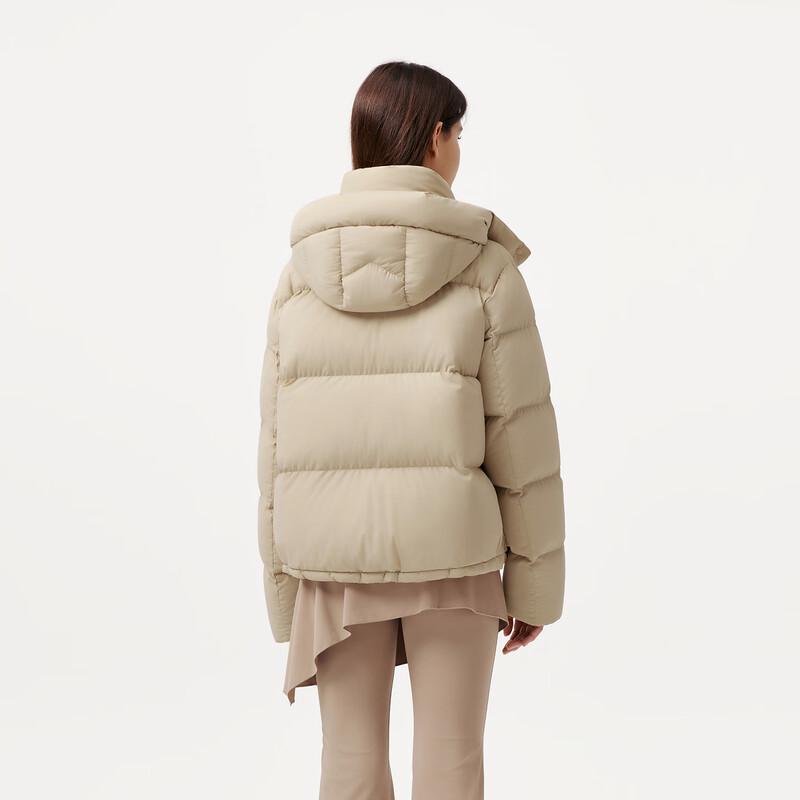 Tanboer Women's Detachable Hood Short Down Jacket