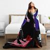 Dark Alice Madness Returns Game Blanket  Super Warm Novelty Plush Bedding Throws Home Decor Flannel Bedspread Bed Cover