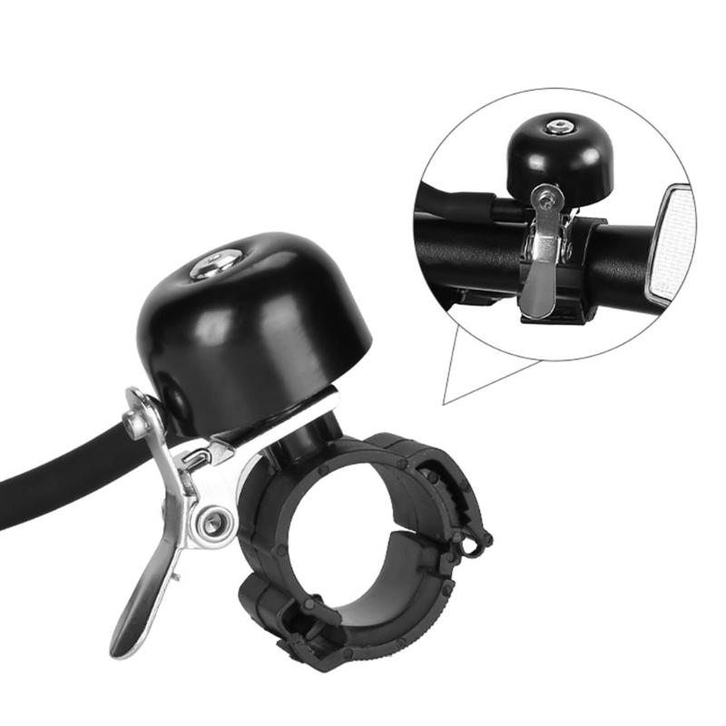 Bike Mirror Bells with 360 Regulable Aluminum Tube and Quickly Release Installation for Electric Bike Scooters