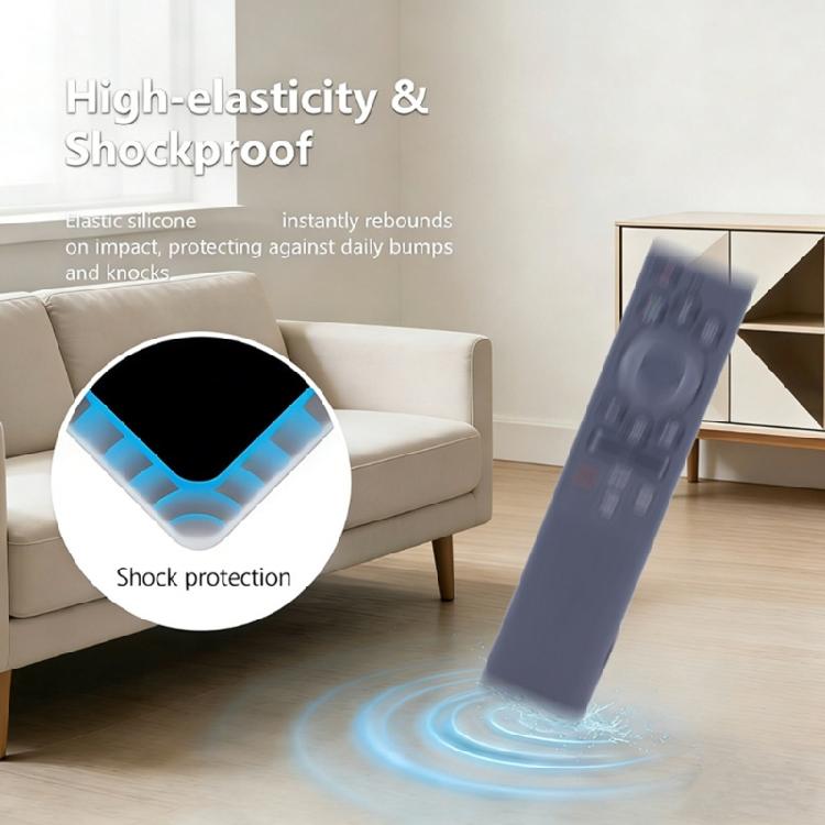 Washable Remote Cover Compatible for BN5901363N TV Remote, AntiSlip Silicone Case Sleeve with Full Edges Coverage