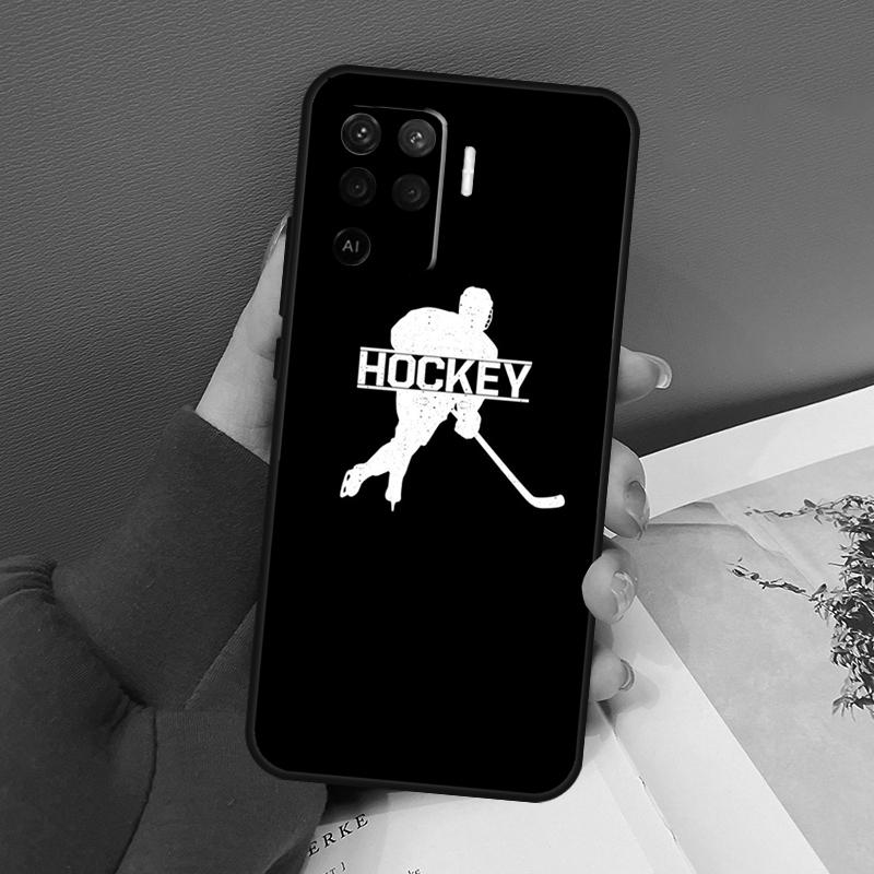 Ice Hockey Rink Sport Case For Oppo A77 A57 A17 A60 A80 A40 A74 A54 A94 A78 A98 A18 A38 A58 A96 A76 A16 A15 A5 Pro