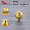 Gold Brass Round Ball Drawer Handle - Luxury French Design