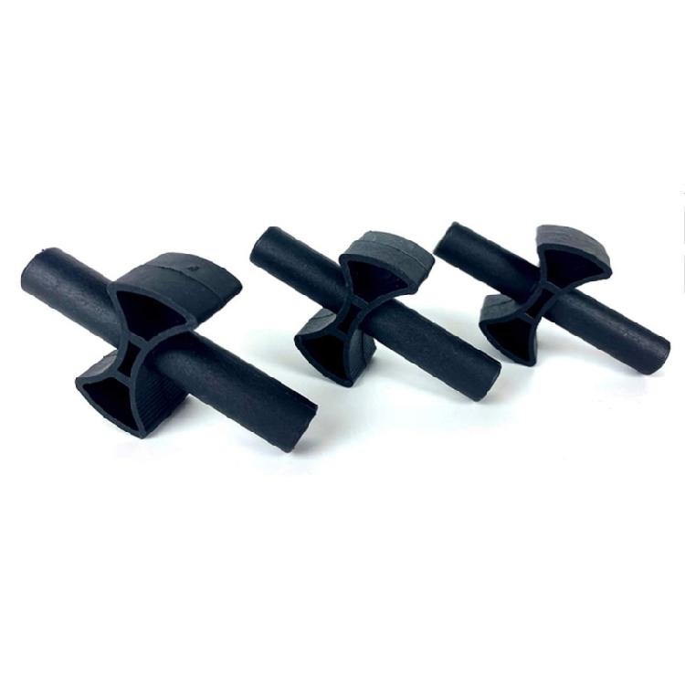 12Pcs Safety Trampoline Shell Rod Gaps Pad Crosses Shaped Trampoline Spacers Quick Install Trampoline Accessories