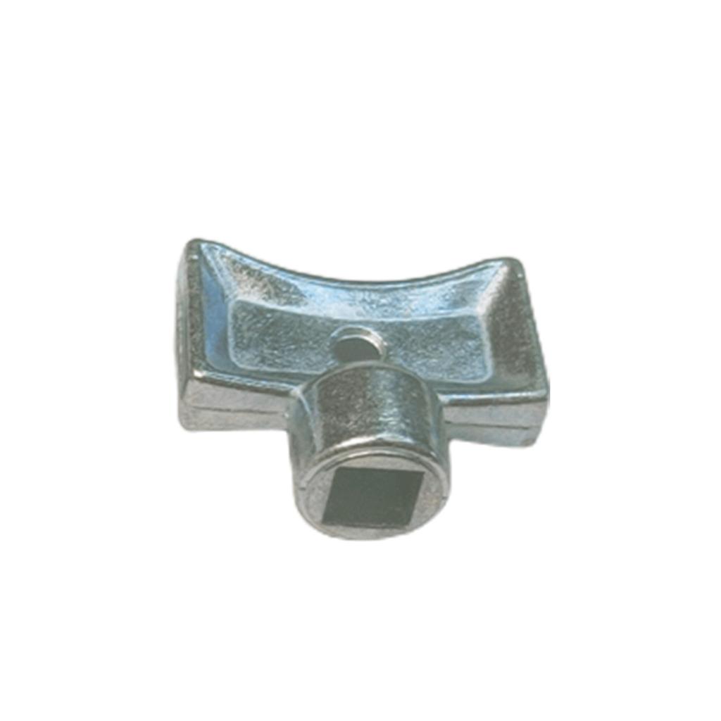 2pcs Radiator Exhaust Valve Key Square Radiator Air Release Reduce Noise Tools Improve Heating Performance Zinc Alloy 5×5mm