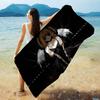 Misa D-Death N-Note Cross Microfiber Printed Beach Towel Mountain Climbing Yoga Beach Swimming Running Absorbent Soft Towel