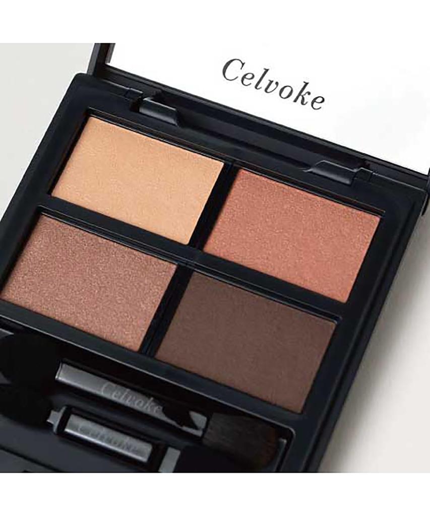 Celvoke Vatic Eye Palette 09 Timeless Camel Eyeshadow Palette (4 Colors)