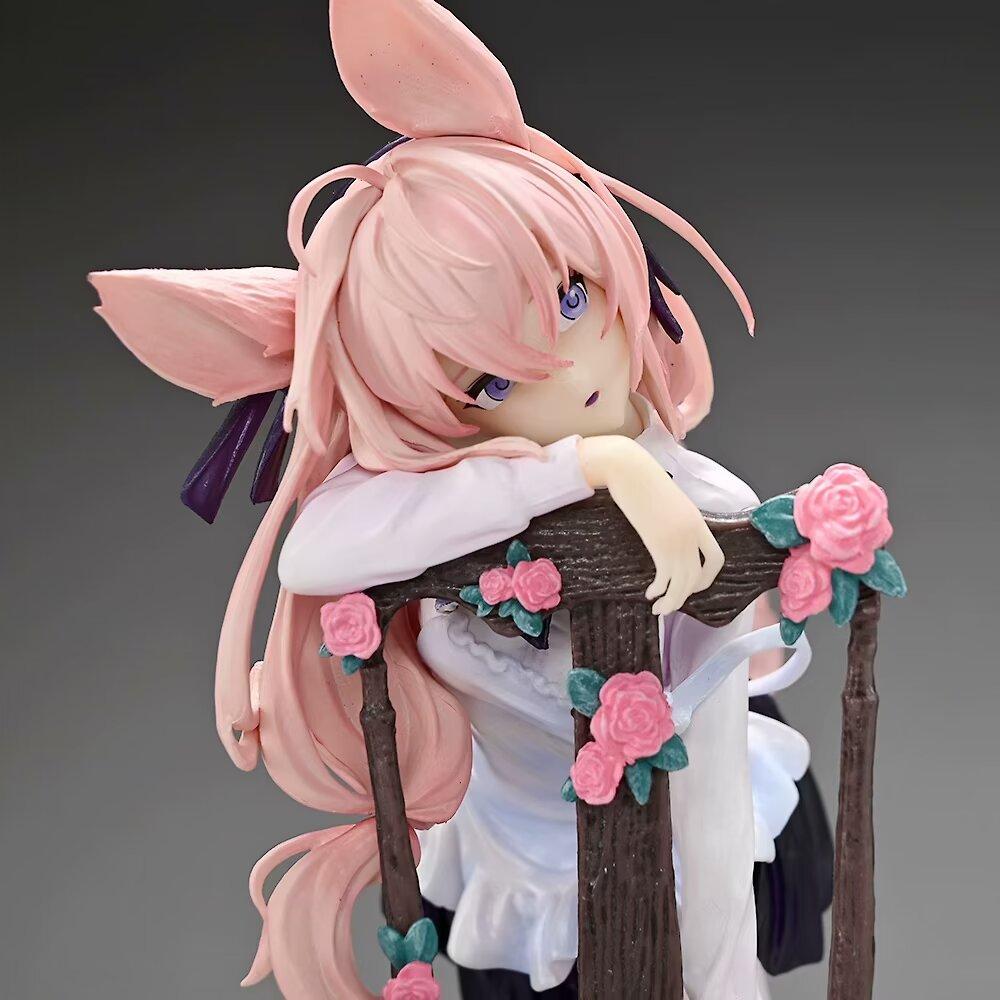 Anime figurka Gk Rabbit Flova Akční figurka Krásná panenka Králík Flova Socha Dívka Pvc Sběratelské hračky