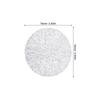 12Pcs Heatproof Non Slip PVC Coasters Heat Resistant Cup Mats for Desk Kitchen Table Elegant Round Drink Placemats Anti Scald