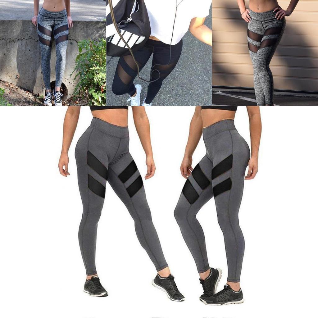 Stylish Womens Black Workout Leggings For Yoga Running And Fitness Activities Ne