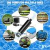 Cordless Submersible Water/Oil Pump Adapter Compatible with Makita 18V Batteries, 120W 12V Water Transfer Pump, Oil Suction Pump, Oil Gun, Portable El