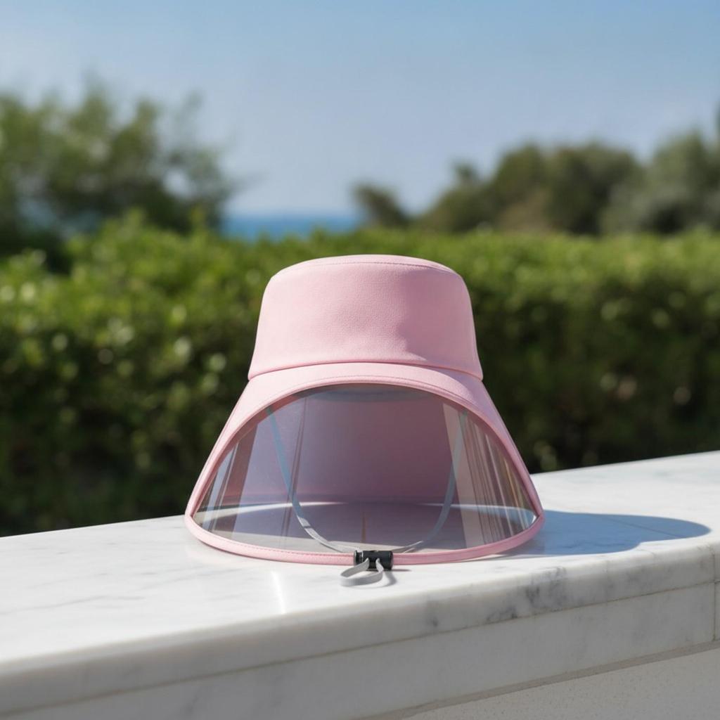 Gust-Resistant Sun Hat with Visor | Comfortable, guarding, Headwear, for Beach