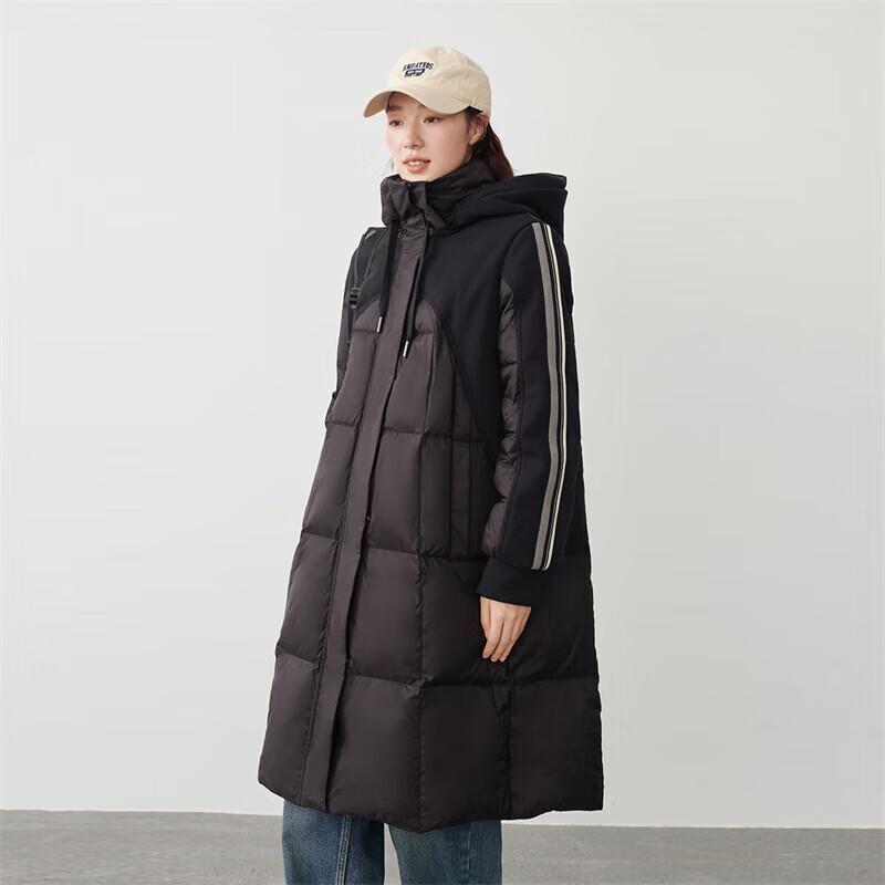 

Eraly Women s Hooded Longline Duck Down Puffer Coat S (155/80A)