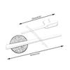 For CB400 VTR250 XJR400 Speedometer PointerNeedle Motorcycle Dashboard Accessory 594E