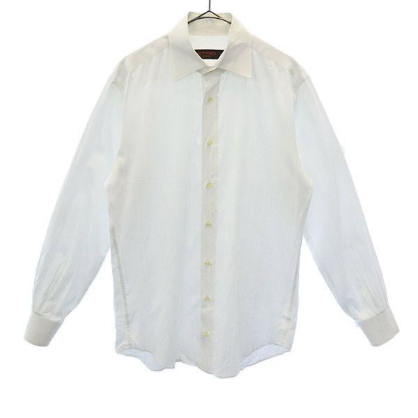 

ETRO made in Italy Overall handle Long sleeve shirt 39 white Men s Used