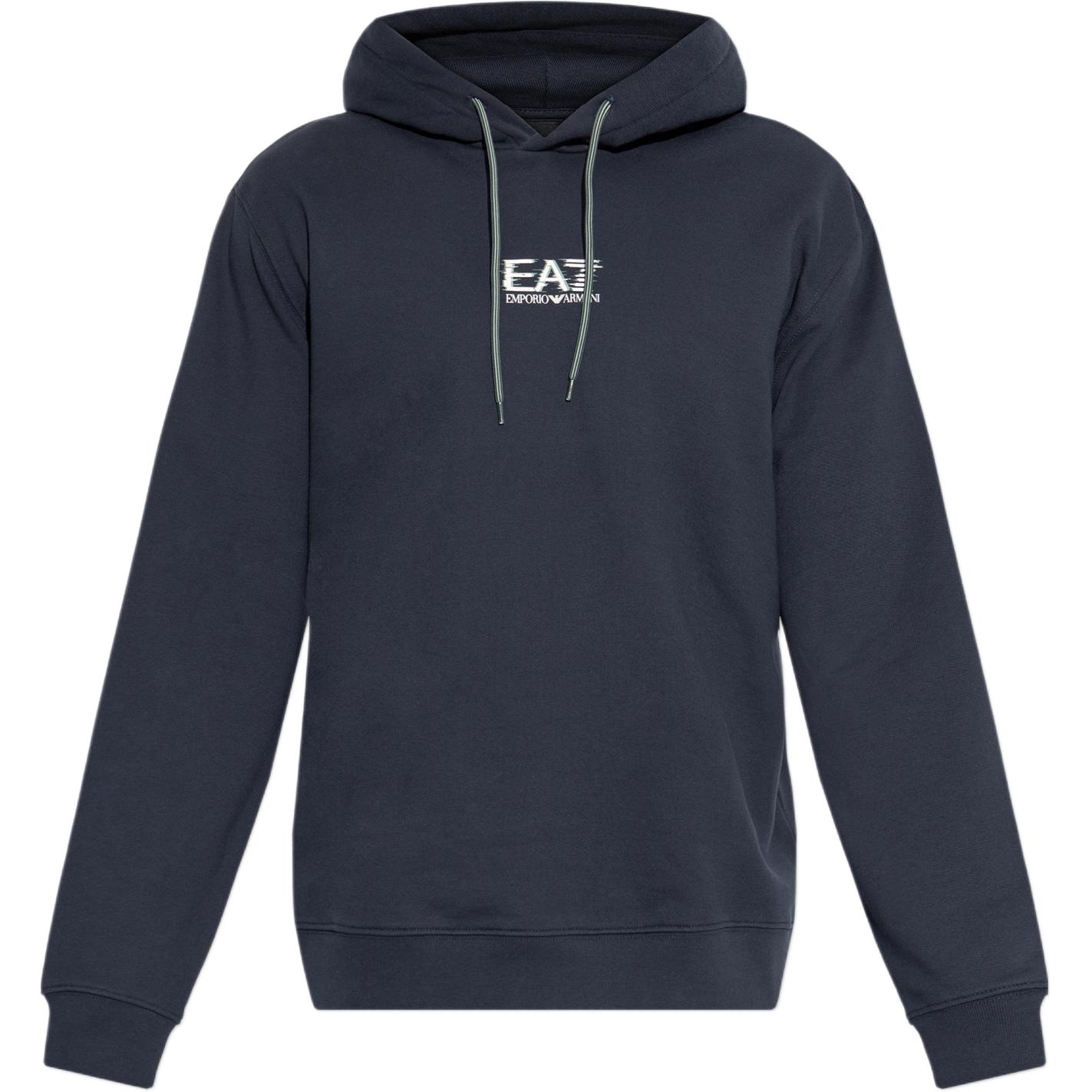 Emporio Armani EA7 Loose Fit Long Sleeve Cotton Hoodie Men hoodies 7M001328-AF17787-UB102 S