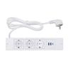 Wpuszczany przedłużacz 3x gniazda 2x USB A 1x USB C PD20W Porty Gniazdo stołowe z kablem 1,5 m Standardowy