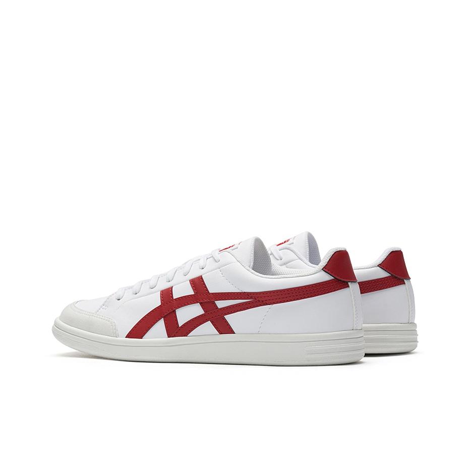ONITSUKA TIGER Advanti Entry Court Classic Casual Rutschfeste Leichte Low-Top Skate Schuhe Unisex Sneaker Rot Weiß 1183A506-100