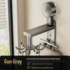 MDNG Suction Cup Rotating Kitchen Rack with 10 Hooks