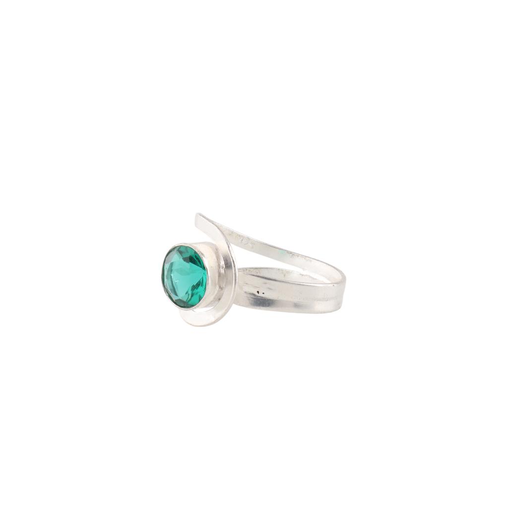 Chrome Diopside Gemstone 925 Sterling Silver Jewelry Handmade Ring Gift For Wife RR-68-5