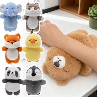 19Cm Cute Palm Doll Plush Toy Fox Desktop Wrist Pad Doll Mouse Wrist Treasure Table Companion Doll Fragrance Granule Gift