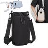 Multifunctional Large-Capacity Cup Bag with Portable Handle & Crossbody Strap, Ideal for Outdoor Travel & Hiking