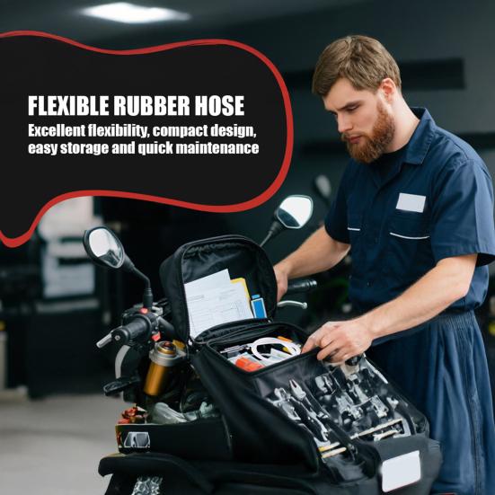Tubo Spurgo Freni Kit Spurgo Liquido Freni Universale Facile da Usare Auto Moto Valvola di Ritegno Monodirezionale Tubo Kit Attrezzi Spurgo