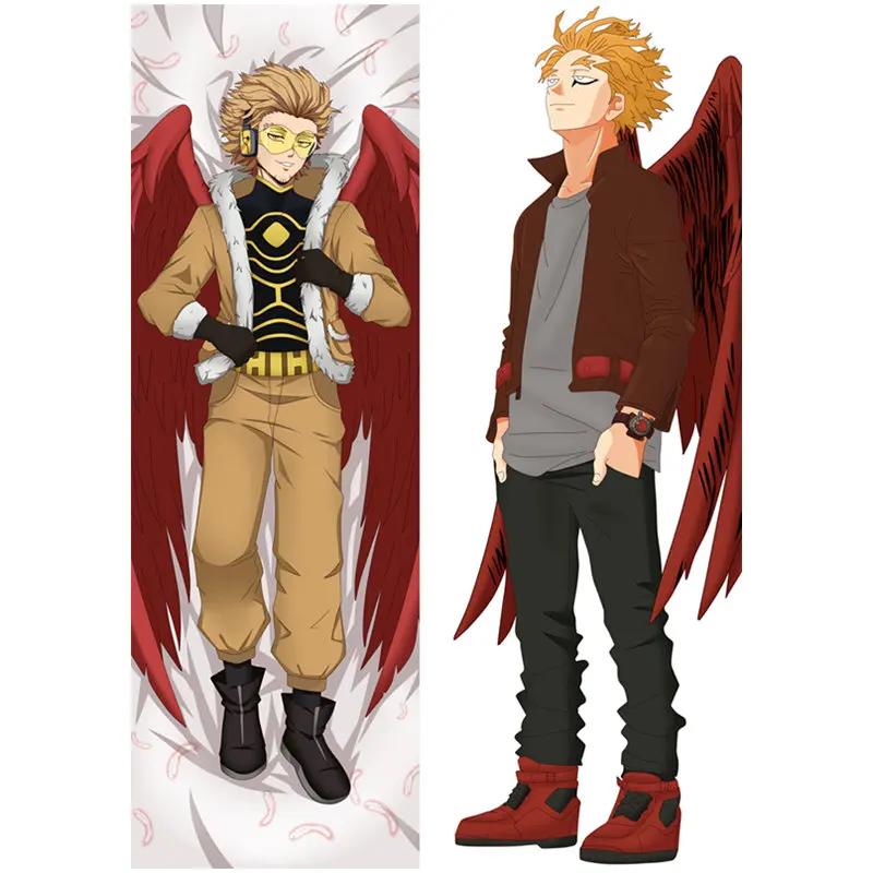 60x180cm Anime My Hero Academia Midoriya Izuku Todoroki Shoto Dakimakura Case Two-sided 3D Print Bed Hugging Body Pillow Covers