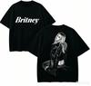 Britney Spears Geschenk T-Shirt Herren Damen Harajuku Oversized Unisex Kurzarm Streetwear hohe Qualität Paare heißes Produkt Bequem