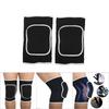 Unisex Elastiskt Knäskydd Wrap Skydd Stöd (Svart)