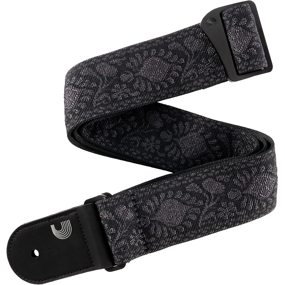 D'Addario Daddario Guitar Strap Woven Strap Monterey Black Tubular 50TB01 [Domestic Genuine]