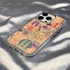 Latest Retro Stamp Creative Designs Phone Case For IPhone 17 Pro Max 16 15 14 Pro Max IPhone 13 Pro Max 11 Plus Transparent Cove