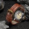 Fashionable Men's Watch Hollowed Out Luminous Tourbillon Fully Automatic Mechanical Movement Mechanical Watches Reloj Automático