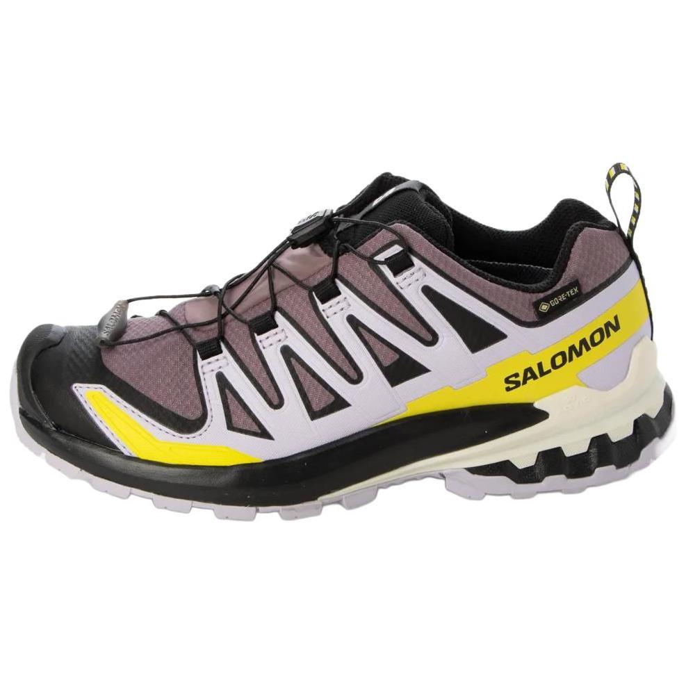 

New SALOMON XA Pro 3D V9 Slip Resistant Low Top Shoes Women s Gray Yellow L47469500 38.5