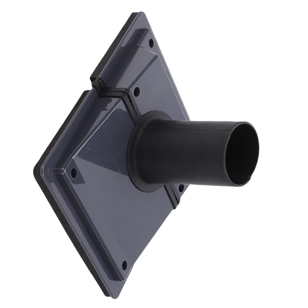 HVAC Wall Penetration Line Set Cover Kit Plastic Split AC Line Set Wall Cover with Soft Gasket for Indoor Outdoor   Conditioner