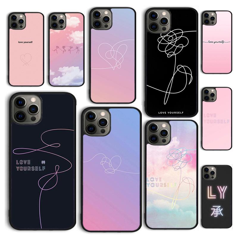 Autumu Love Yourself Phone Case Cover for iPhone 17 Air 16 16e 15 12 11 13 14 Pro Max Apple Plus Coque
