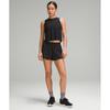 Lululemon Sculpt Cropped Tank Top  Pleated Black