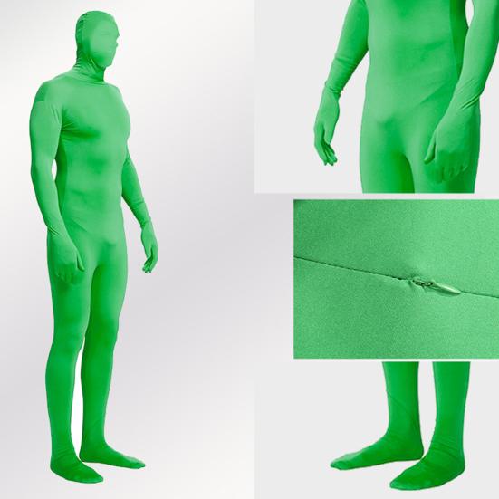 

Зеленая невидимость Плащ Экологически чистый исчезающий полиэстер Прочный полнотелый фотосъемочный костюм в прямом эфире Аксессуары S