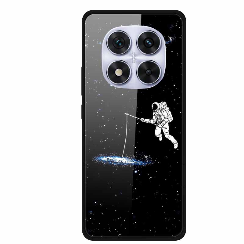 Hard Back Cover For Xiaomi Redmi Note 14 Pro 5G Case Soft Bumper Tempered Glass Case For Redmi Note 14 Pro 4G Case Note14 Pro
