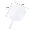 10 Stücke Blanko Kunststoff Transparent Fans Kinder Diy Kunst Fan Hochzeit Geburtstag Party Zurück Geschenke Freundin Freund Kreative Geschenke