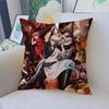 Anime G-Gintama Funny Cushion Cover Inches Farmhouse Decor Home Throw Pillow Covers for Couch Decorations