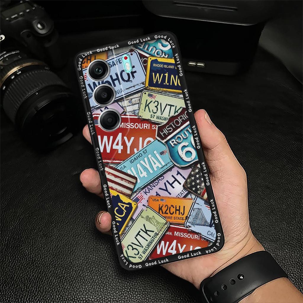 Protective Fashion Design Phone Case For Tecno Camon40 4G/CM5 Silicone Dirt-resistant TPU Anti-knock Soft Case Cute