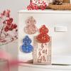 Acrylic New Year Magnetic Sticker DIY Traditional Chinese Style Refrigerator Magnets Decoration Blessing