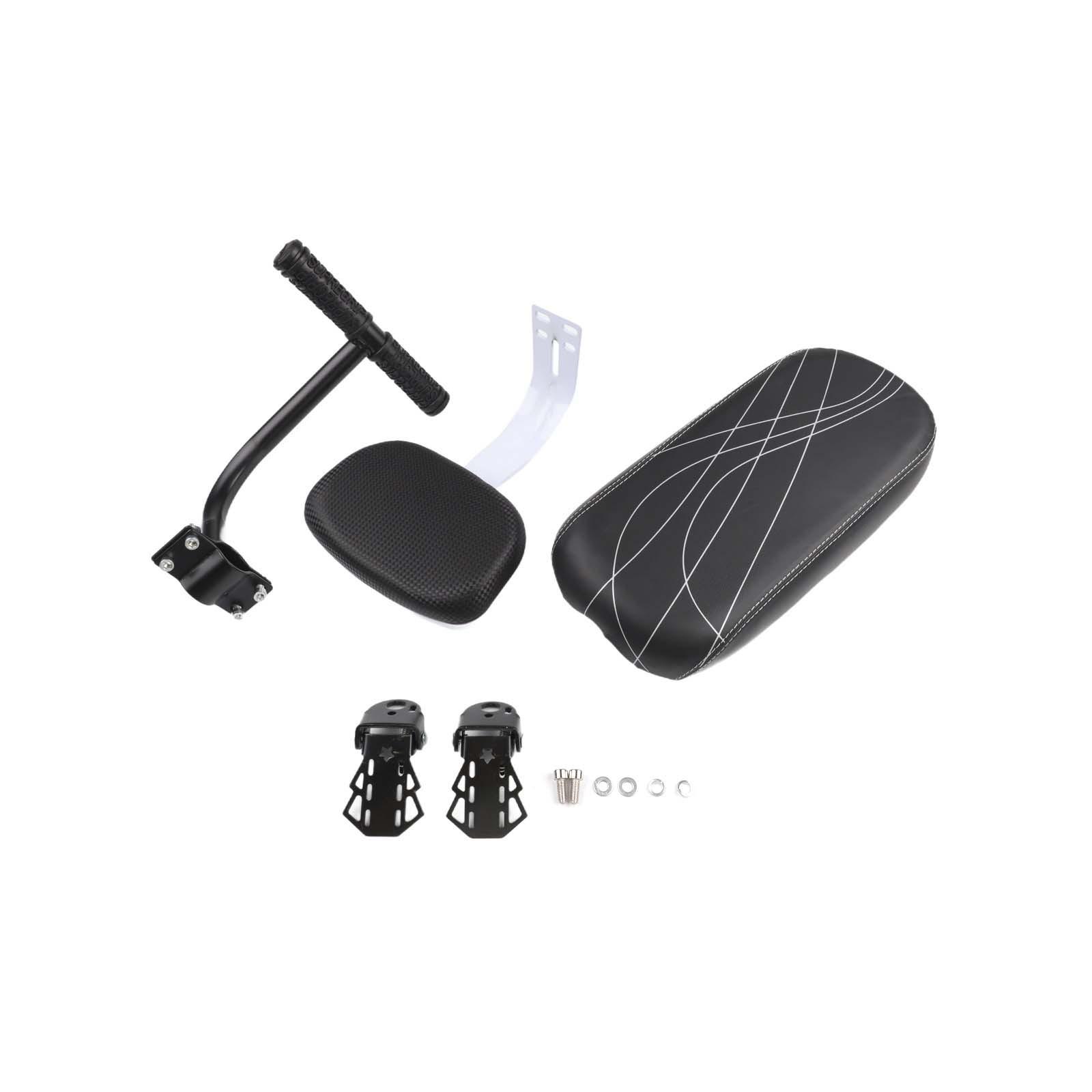 Bike Rear Seat Cushion Children Armrest Elastic Sponge Pedal