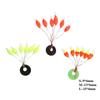 Stopper Space Oval Bean Fishing Float Bobber Oval Fishing Float Floating Beans Seven-star Float