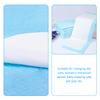 20 Pcs Rabbit Pee Pad Disposable Baby Soakers Baby Travel Changing Waterproof Diaper Brown Pad Tables Protector Portable