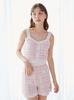 Gelato Pique Checkered Bustier PWNT245128 Free Size Women's Pink,