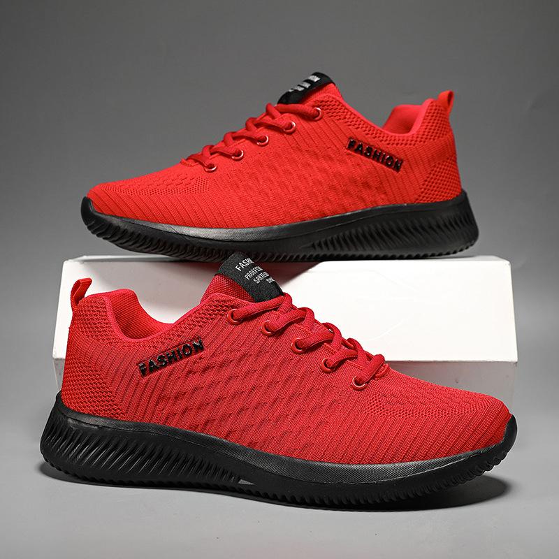 Turnschuhe Männer 2023 Frühjahr und Sommer Neue Grenzüberschreitende Flyknit männer Schuhe Atmungsaktive Trend Mode männer Casual Schuhe männer